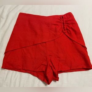 Farm rio red skort
